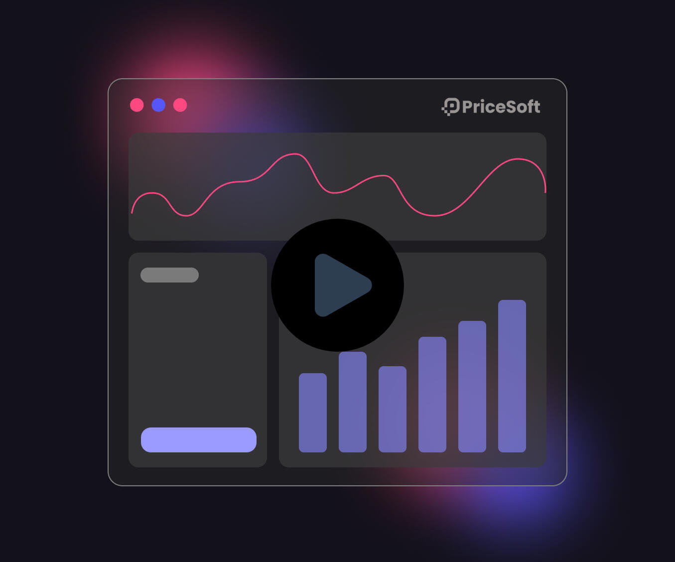 Dashboard of Pricesoft price list software showing automated price management and analytics